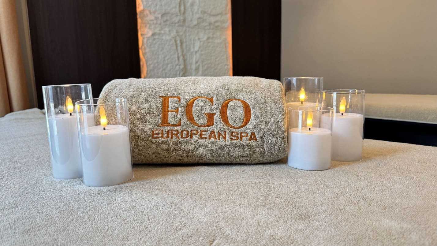 Tranquil massage room at Ego European Spa Dubai